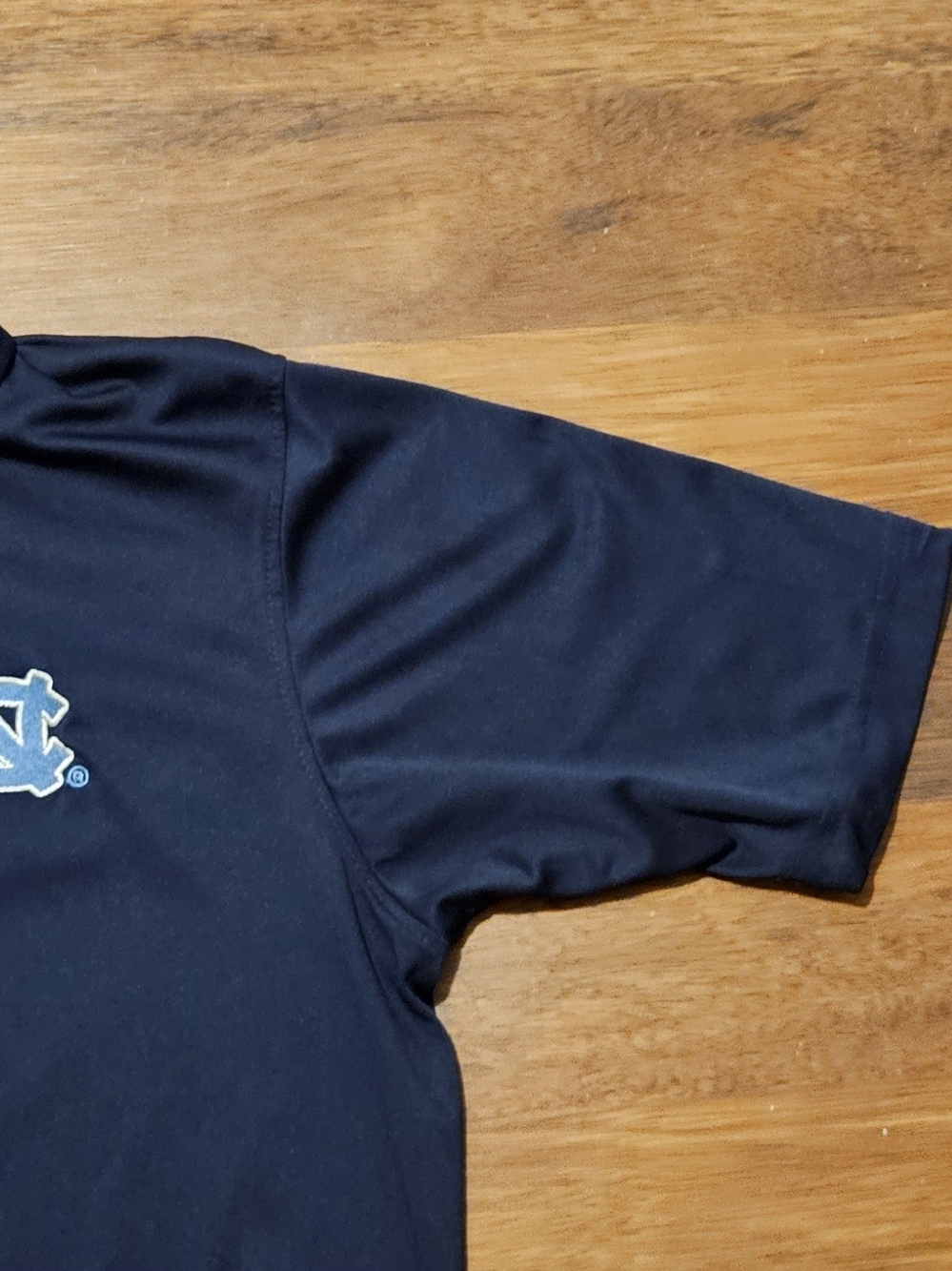 CHAMPION mens NORTH CAROLINA polo SIZE LARGE COLOR BLUE LL13D - Picture 5 of 14